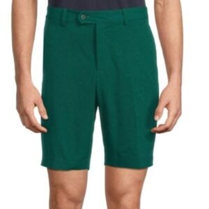 J.Lindenberg Poly Stretch Fabric Golf Shorts Green Men's 31